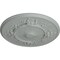 Ekena Millwork Flower Ceiling Medallion (Fits Canopies up to 3 7/8"), 27"OD x 1 1/8"P, Primed White CM27FL - alternate 2